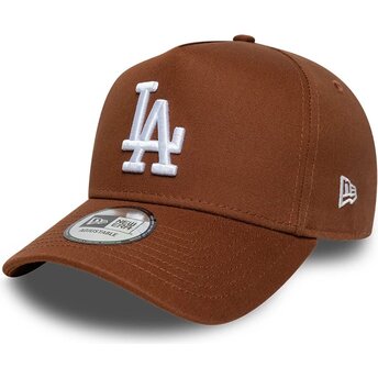 Sapkák ívelt barna snapback E Frame League Essential Los Angeles Dodgers MLB New Era