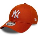 sapkak-ivelt-narancssarga-snapback-9forty-m-crown-new-york-yankees-mlb-new-era