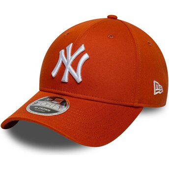 Sapkák ívelt narancssárga snapback 9FORTY M-Crown New York Yankees MLB New Era