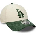 sapkak-ivelt-bezs-snapback-9forty-m-crown-cord-los-angeles-dodgers-mlb-new-era