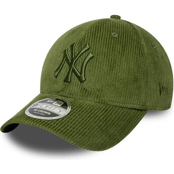 Sapkák ívelt zöld állítható 9FORTY M-Crown Cord New York Yankees MLB New Era