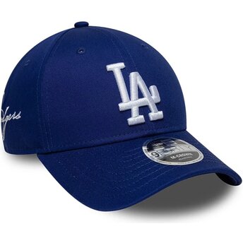 Sapkák ívelt kék snapback 9FORTY M-Crown Side Script Los Angeles Dodgers MLB New Era