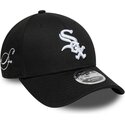 sapkak-ivelt-fekete-snapback-9forty-m-crown-side-script-chicago-white-sox-mlb-new-era
