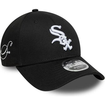 Sapkák ívelt fekete snapback 9FORTY M-Crown Side Script Chicago White Sox MLB New Era