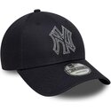sapkak-ivelt-sotetkek-allithato-9forty-metallic-outline-new-york-yankees-mlb-new-era