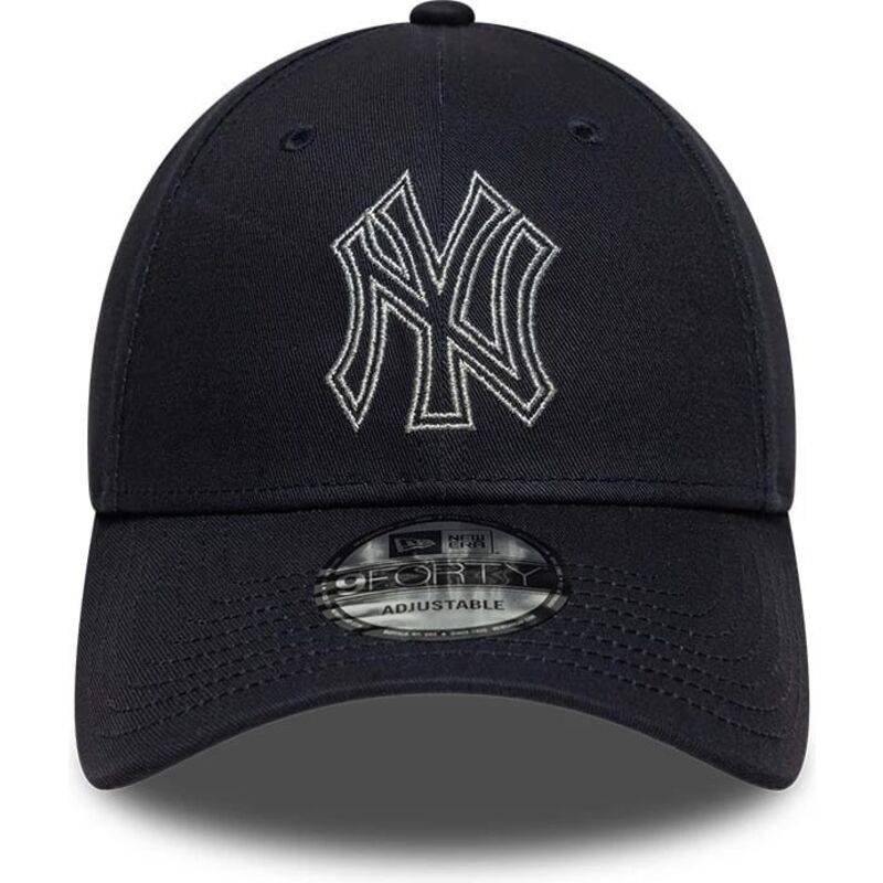 sapkak-ivelt-sotetkek-allithato-9forty-metallic-outline-new-york-yankees-mlb-new-era