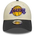 sapkak-ivelt-bezs-allithato-9forty-colour-block-los-angeles-lakers-nba-new-era