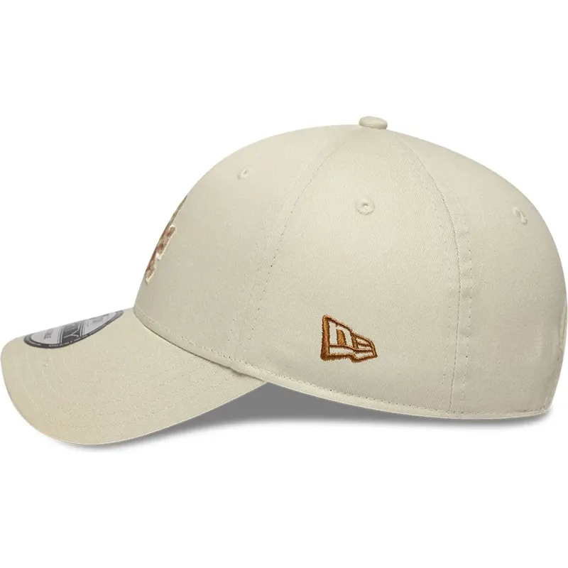 sapkak-ivelt-bezs-allithato-9forty-faux-pony-infill-los-angeles-dodgers-mlb-new-era