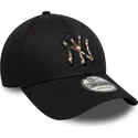 sapkak-ivelt-fekete-allithato-9forty-faux-pony-infill-new-york-yankees-mlb-new-era