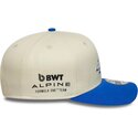 sapkak-ivelt-bezs-snapback-9seventy-stretch-snap-contrast-visor-alpine-f1-team-formula-1-new-era