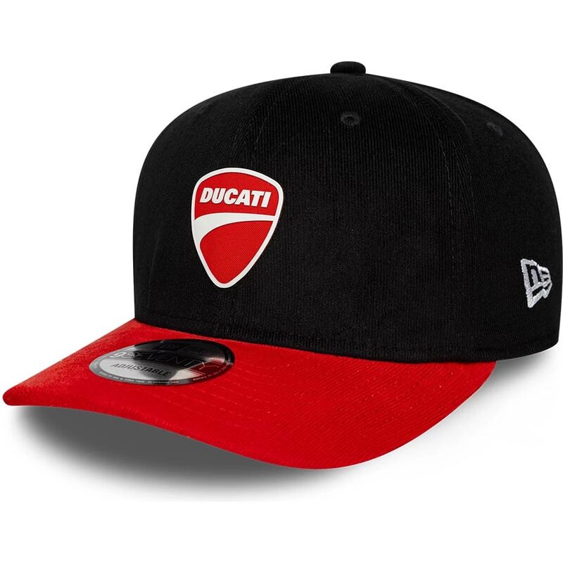 sapkak-ivelt-fekete-snapback-9seventy-stretch-snap-contrast-visor-ducati-motor-motogp-new-era