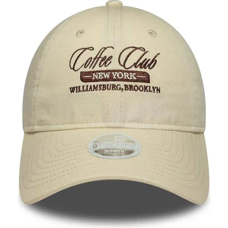 sapkak-ivelt-bezs-allithato-9twenty-coffee-club-new-era