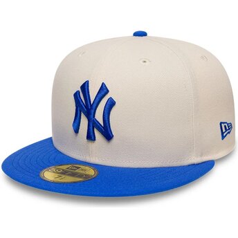 Sapkák lapos bézs illesztett 59FIFTY League Essential New York Yankees MLB New Era