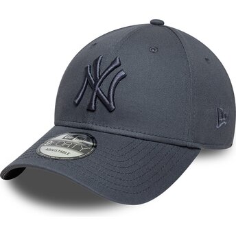 Sapkák ívelt szürke állítható 9FORTY League Essential New York Yankees MLB New Era