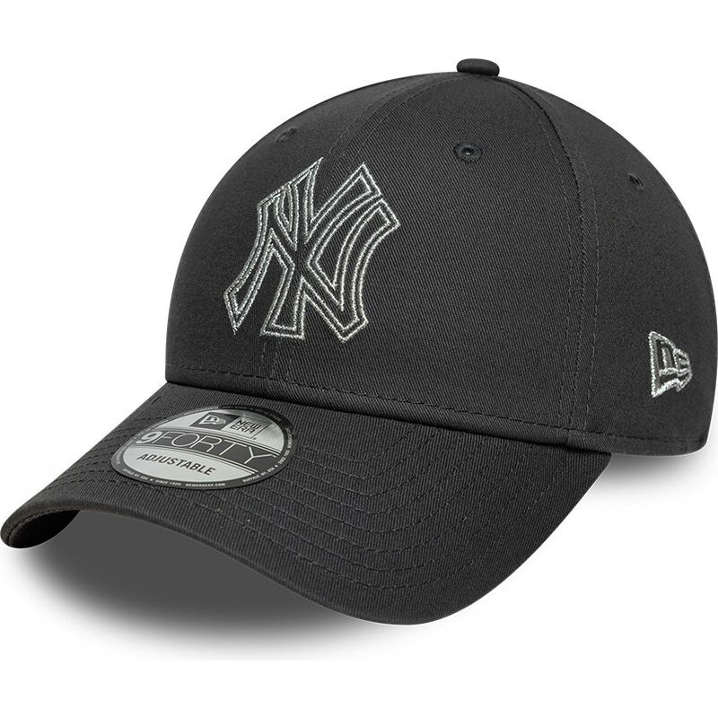 sapkak-ivelt-szurke-allithato-9forty-metallic-outline-new-york-yankees-mlb-new-era