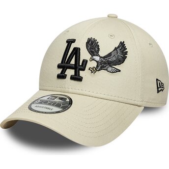 Sapkák ívelt bézs állítható 9FORTY Outdoor Icon Los Angeles Dodgers MLB New Era