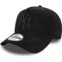sapkak-ivelt-fekete-snapback-e-frame-faux-suede-new-york-yankees-mlb-new-era