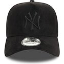 sapkak-ivelt-fekete-snapback-e-frame-faux-suede-new-york-yankees-mlb-new-era