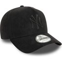 sapkak-ivelt-fekete-snapback-e-frame-faux-suede-new-york-yankees-mlb-new-era