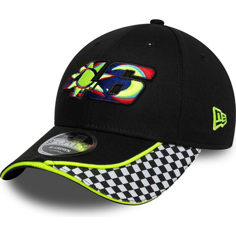 sapkak-ivelt-fekete-allithato-9forty-m-crown-check-valentino-rossi-vr46-motogp-new-era sapkak-ivelt-fekete-allithato-9forty-m-crown-check-valentino-rossi-vr46-motogp-new-era