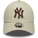 sapkak-ivelt-bezs-snapback-9forty-m-crown-new-york-yankees-mlb-new-era