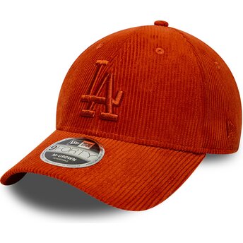 Sapkák ívelt narancssárga állítható 9FORTY M-Crown Cord Los Angeles Dodgers MLB New Era