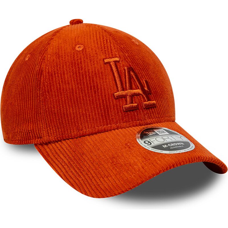 sapkak-ivelt-narancssarga-allithato-9forty-m-crown-cord-los-angeles-dodgers-mlb-new-era
