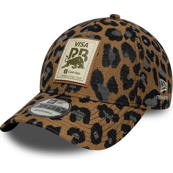 Sapkák ívelt leopárdmintás állítható 9FORTY Racing Bulls F1 Team Formula 1 New Era