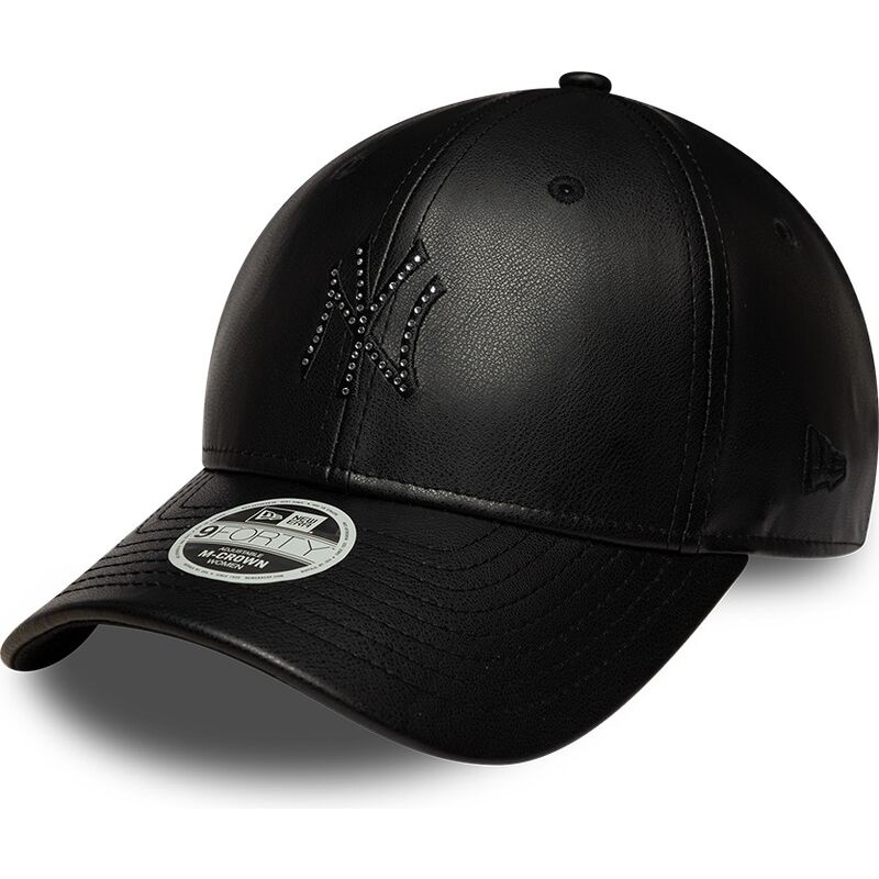 sapkak-ivelt-fekete-snapback-9forty-m-crown-pu-diamante-new-york-yankees-mlb-new-era