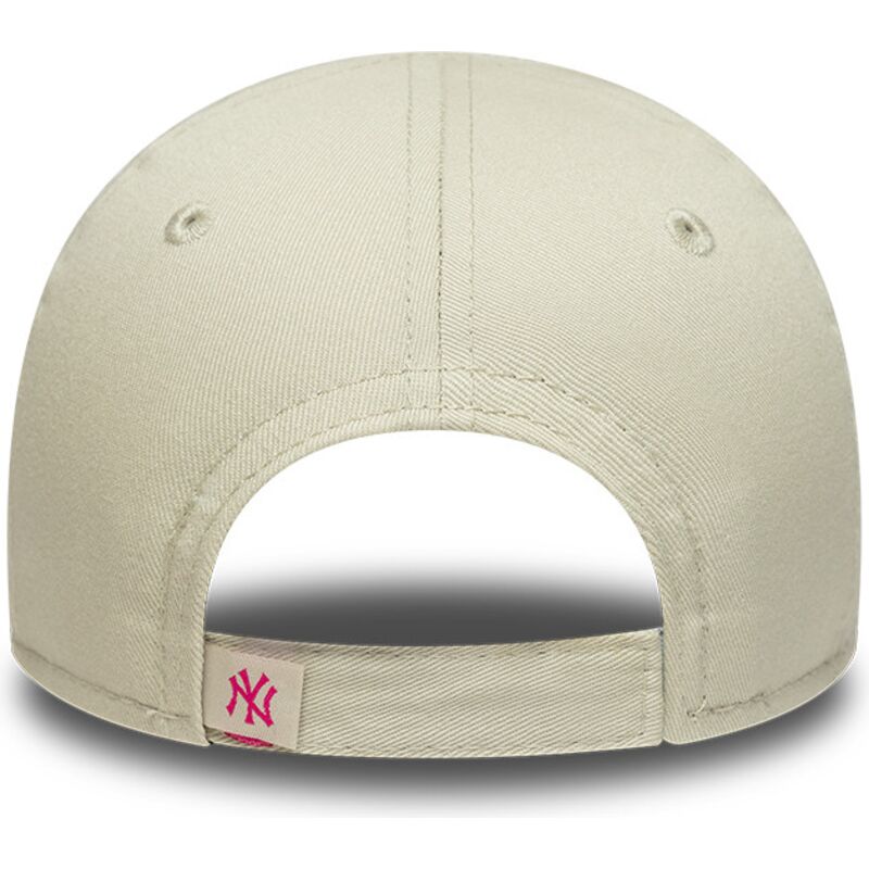 sapkak-ivelt-bezs-allithato-gyereknek-rosa-9forty-dino-icon-new-york-yankees-mlb-new-era