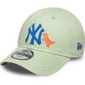 sapkak-ivelt-zold-allithato-gyereknek-9forty-dino-icon-new-york-yankees-mlb-new-era
