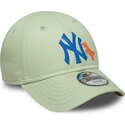 sapkak-ivelt-zold-allithato-gyereknek-9forty-dino-icon-new-york-yankees-mlb-new-era