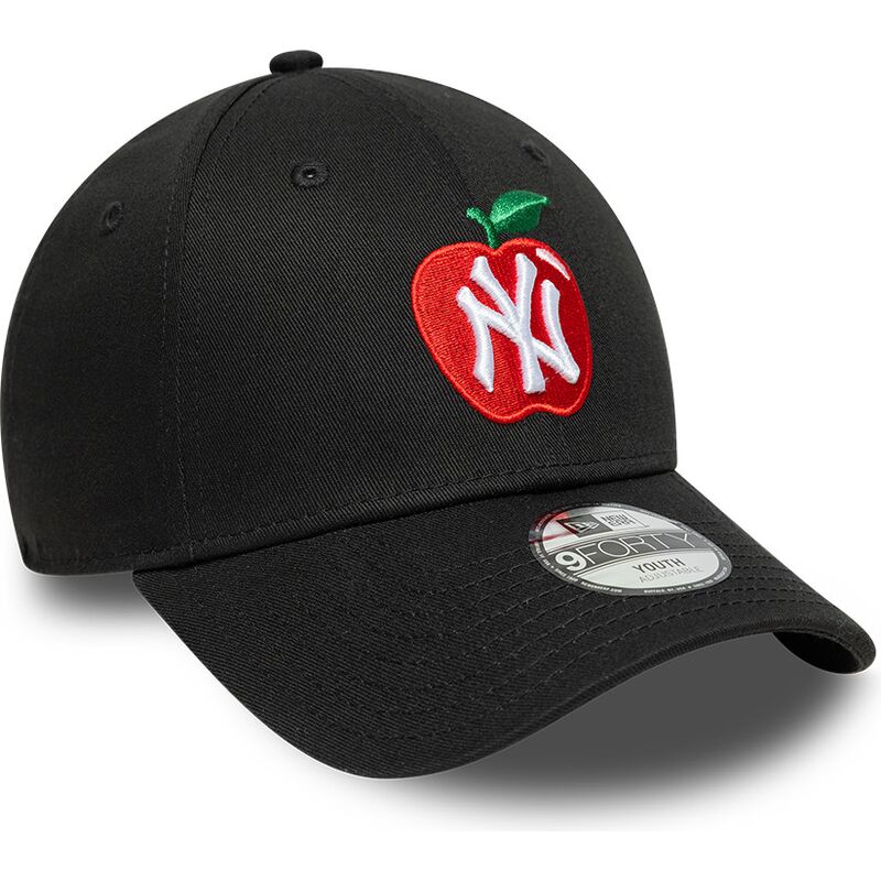 sapkak-ivelt-fekete-allithato-gyereknek-9forty-fruit-icon-apple-new-york-yankees-mlb-new-era