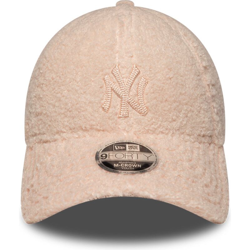 sapkak-ivelt-rozsaszin-snapback-gyereknek-rosa-9forty-m-crown-winter-borg-new-york-yankees-mlb-new-era