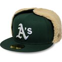 sapkak-lapos-zold-illesztett-59fifty-dogear-world-series-oakland-athletics-mlb-new-era