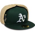 sapkak-lapos-zold-illesztett-59fifty-dogear-world-series-oakland-athletics-mlb-new-era