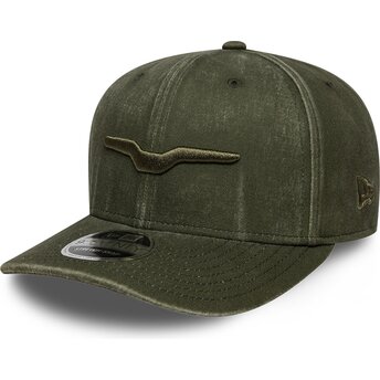 Sapkák ívelt zöld snapback 9SEVENTY Stretch Snap Moto Guzzi New Era