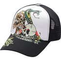 sapkak-ivelt-fekete-snapback-snake-and-skull-ed-hardy