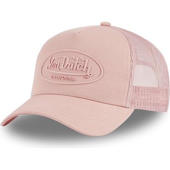 Sapkák ívelt rózsaszín snapback LOG10 Von Dutch