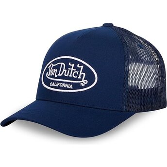Sapkák ívelt sötétkék állítható LOF B20 Von Dutch