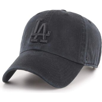 Sapkák ívelt fekete állítható Clean Up Tonal Los Angeles Dodgers MLB 47 Brand