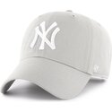 sapkak-ivelt-szurke-allithato-clean-up-no-loop-label-new-york-yankees-mlb-47-brand