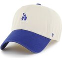 sapkak-ivelt-bezs-allithato-clean-up-base-runner-two-tone-los-angeles-dodgers-mlb-47-brand