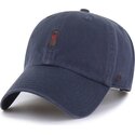 sapkak-ivelt-sotetkek-allithato-clean-up-base-runner-icon-dog-vintage-navy-47-brand