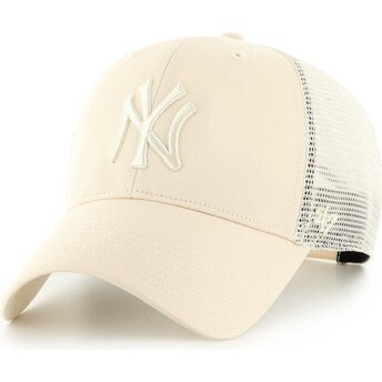 Sapkák ívelt bézs snapback MVP Branson New York Yankees MLB 47 Brand