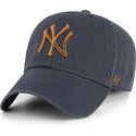 sapkak-ivelt-szurke-allithato-clean-up-contrast-vintage-navy-new-york-yankees-mlb-47-brand