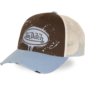 Sapkák ívelt többszínű snapback TAG04 Von Dutch