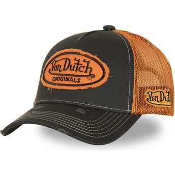 Sapkák ívelt fekete snapback URB05 Von Dutch