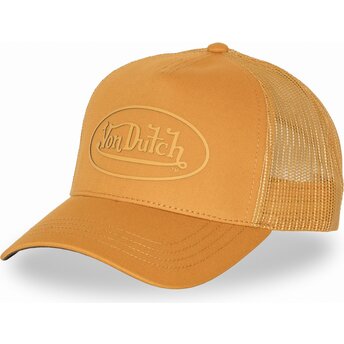 Sapkák ívelt narancssárga snapback LOG25 Von Dutch