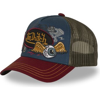 Sapkák ívelt többszínű snapback PATCHES20 Von Dutch